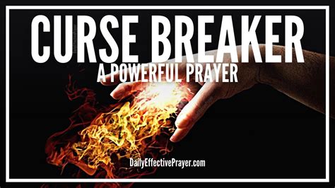 Curse breaking prayer